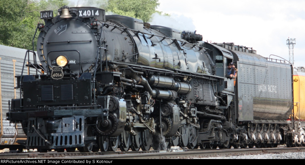 UP Big Boy 4014 Hoffman Ave St Paul depot July 23, 2019